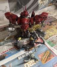 再販光澤色 Bandai formania ex sazabi 沙刹比 沙煞比 ex 頭雕 胸像