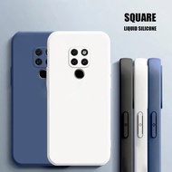 Square Liquid Silicone Case for Huawei Mate 20 Pro Lite X Mate20 20X 20Pro Mate20Pro Luxury Camera P