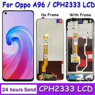 1PCS High Quality For OPPO A96 Global LCD CPH2333 Display Screen LCD Touch Panel Digitizer Replaceme