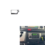 For Toyota HIACE 200 Series 2014 2015 2016 2017 2018 Plastic Carbon Fiber Style Interior Decoration 