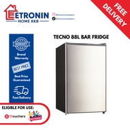 Tecno 88L Bar Fridge with Stainless Steel Look TFR 95 - V2