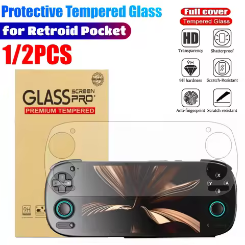 Portable Tempered Glass Screen Protector Film For Retroid Pocket 5 Retro Video Console RP5 Tempered 