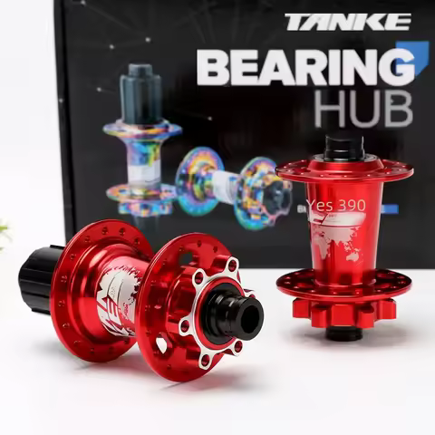 TANKE 120 Click MTB Hub 6 Bearing Mountain Bike Front Rear 28 32 36 Holes Hub QR TA Exchange Disc Br