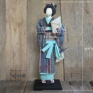 稀有的 和紙人形的藝術 日本紙工藝 日本製造的藝妓人偶
