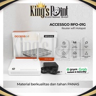 WIFI HOTSPOT ACCESSGO RFO RFO-01G ONU GPON 1GE 3FE 1VOIP 2.4G WLAN