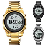 Movement Watch Muslim Azan Alarm Clock Islamic Al Harameen Fajr Time Week Wristwatch