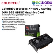 Colorful GeForce RTXTM 5060 Gaming DUO 8GB GDDR7 Graphics Card | Dual Fan | AI Gaming GPU