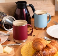 Asobu 360ml 真空隔熱保溫咖啡杯、陶瓷圖層 - SM30