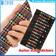 New Arrivals!guitar Chord sticker fretboard guitar For Beginners Scale Note