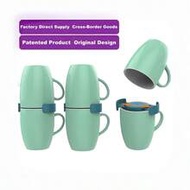 6 Packs Cup Stackable Holder, Coffee Cup Storage Organizer And Stackable Shelf For Saving Space In K