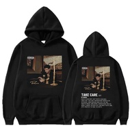 Rapper Drake Music Album Take Care Hoodie Men Woman Hip Hop Vintage Hoodie Oversized Casual Loose Ma