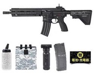 BS靶心生存遊戲 送電池充電器回收袋彈匣BB彈握把VFC UMAREX HK416A5電槍電動槍-V1-416A5-B1