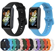 Sport Strap For Huawei Band 7/Honor Band 6 Adjustable Watchbands Rubber For Huawei Band 6 Pro Smart Watch Wrist Bracelet