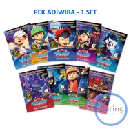 PEK ADIWIRA SET Kad Boboiboy Galaxy Card (54 Cards)