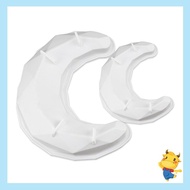 be&gt; 3D Diamond Crescent Moon Shaped Silicone Mold Cake Chocolate Mould Eid Ramadan