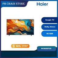 HAIER K85 SERIES 43" - 65" 4K UHD Google TV | H43K85FUX H50K85FUX H55K85FUX H65K85FUX