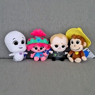 GANTUNGAN [READY] POKEUNI UNIVERSAL CASPER / CURIOUS GEORGE / BOSS BABY / POPPY Keychain Plush S