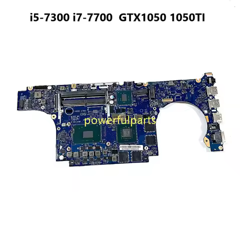 For Dell Inspiron 15 Gaming 7567 Motherboard BBV00 LA-D993P 0KD43Y 0P84C9 0JG23N i5 i7 Cpu With Grap