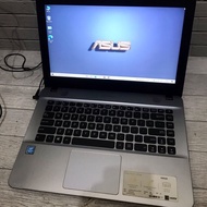 Laptop Asus x441m Intel N5000 ram 4gb SSD 256gb