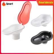 [Flourish] Construction Site Portable Toilet Urinal for Emergency Work 15.7x9.4x6.3 Inch Easy to Ins