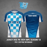 Newest RSG PH MPL SEASON 13 2024 JERSEY (free custom nickname)