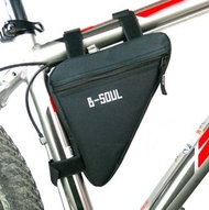 #N/A - 新款山地車自行車騎行裝備包收納袋（三角黑色）