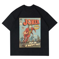 JOKER "DC COMICS" T-SHIRT | T-SHIRT VINTAGE COMICS DC | BLACK SUPERHERO CARTOON T-SHIRT