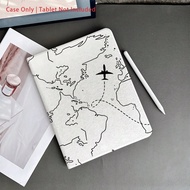 Travel 1 Pc Plane - Motif Protective Folio Table Case With Pen Holder Compatible With IPad 10.9/10.2