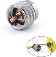 Propane to Butane Adapter 16 oz Propane Tank Gas Adapter Converter Input EN417 Valve Output Camping 