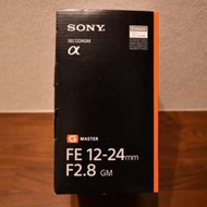 Sony FE 12-24mm F2.8 GM for Sony A7V,...