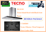 TECNO HOOD AND HOB BUNDLE PACKAGE FOR (ISA 9238 &amp; T 738TRSV) / FREE EXPRESS DELIVERY