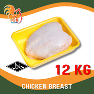 (HALAL) CHICKEN BREAST (12KG) , DADA AYAM, TCH POULTRY, TCH FROZEN FOOD