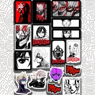 Sticker Dandadan Okarun Momo Ayase || Anime Laptop Stickers