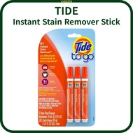 Tide To Go Instant Stain Remover Stick – Portable Pen for Clothes, Coffee, and Food Stains (3pcs)