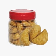 [HALAL] Kuih RAYA 🕌 花生角仔 Mini Peanut Puff (Biskut Karipap Kacang Mini)  ✅纯素食 Vegan Food✅️  ❤️送礼佳品 🎁 Nice Gift❤️ Biscuits