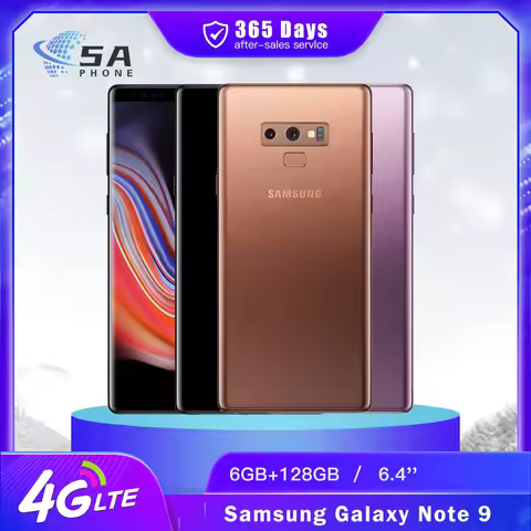 Samsung Galaxy Note9 Note 9 Duos N960FD Dual Sim Global Version 6.4" RAM 6/8GB ROM 128/512GB NFC 4G 