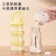 Baby Milk Powder Packing Box Outdoor Portable Three-Layer Large-Capacity Milk Powder Compartment Lar