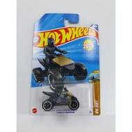 HW Hotwheels Tesla Cyberquad Black Gold DirtHW