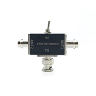 2-Way Manual Coaxial Antenna Switch Adapter Converter for Radio Antenna