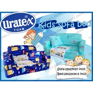 URATEX kids sofa bed sit and sleep with pillow sofa for kids