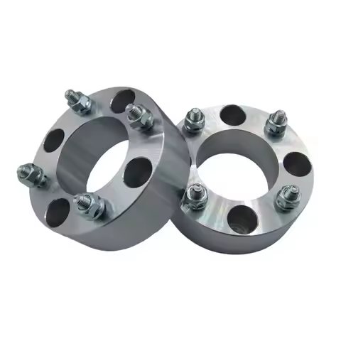 A Pair of 2" 4X110 ATV Wheel Spacers 50mm M10X1.25 Nuts for Honda Rancher Suzuki Kawasaki Yamaha