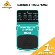 Behringer CS400 Compressor/Sustainer Guitar Effects Pedal (CS-400 / CS 400)