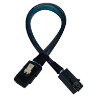 Uptech 登昌恆  SAS線 MINISAS SFF8643/SFF8087 0.5M (HD8643D8087)