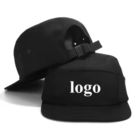 Custom Logo 5 Panel Camp Cap Snapback Hats for Men Paisle Dance Hip Hop Caps Snapback Hat Baseball B