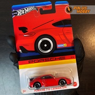 MERAH HOT WHEELS PORSCHE 718 CAYMAN GT4 PORSCHE SERIES 2024 ORIGINAL HOT WHEELS by MATTEL DIECAST 1: