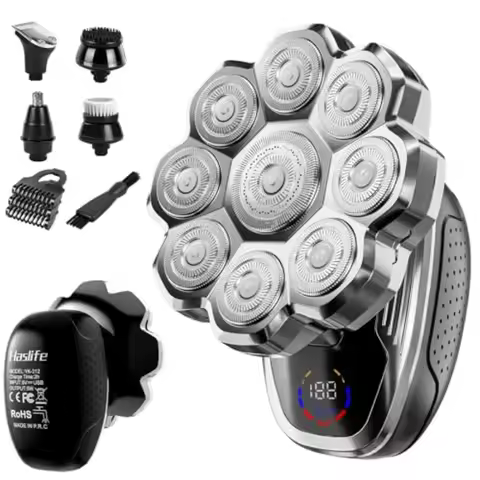Electric Razor for MenHead Shavers for Bald Men Electric Shavers for Men with Wet and Dry Bald Head 
