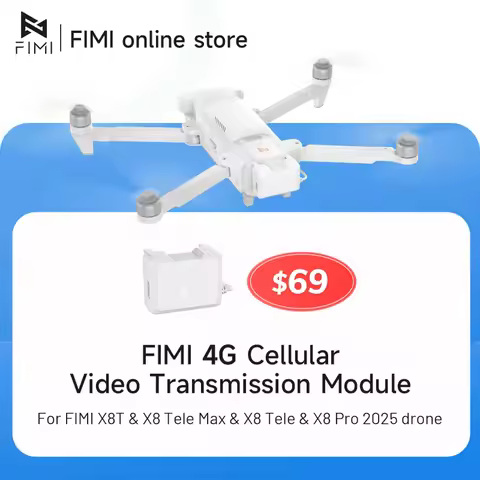 4G Cellular Video Transmission Module X8T & X8 Tele Max & X8 Tele & X8 Pro 2025 drone FIMI New Origi