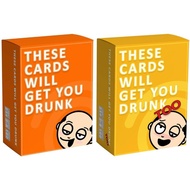 Board Game Card Game English Board Game THESE CARDS WILL GET YOU DRUNK Card Board Game DRUNK Card