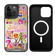 Sailor Moon Case Mirror Magsafe Case for iPhone 14 13 12 11 Pro Max 14 Plus Magnetic Ring Case Premium Quality Wireless Charge Support Hard Phone Casing Protective Shockproof Case Cover