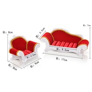 Creative Sofa Jewelry Storage Ring Holder Earring Holder ob11 Jasmine Doll Holder Jewelry Holder Jew